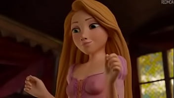 Rapunzel dando