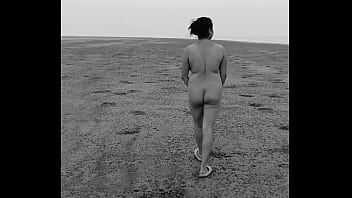 Walking nude