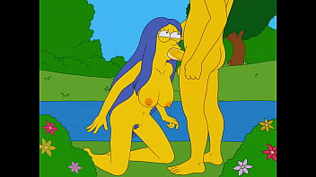 Simpsons chupando peitos